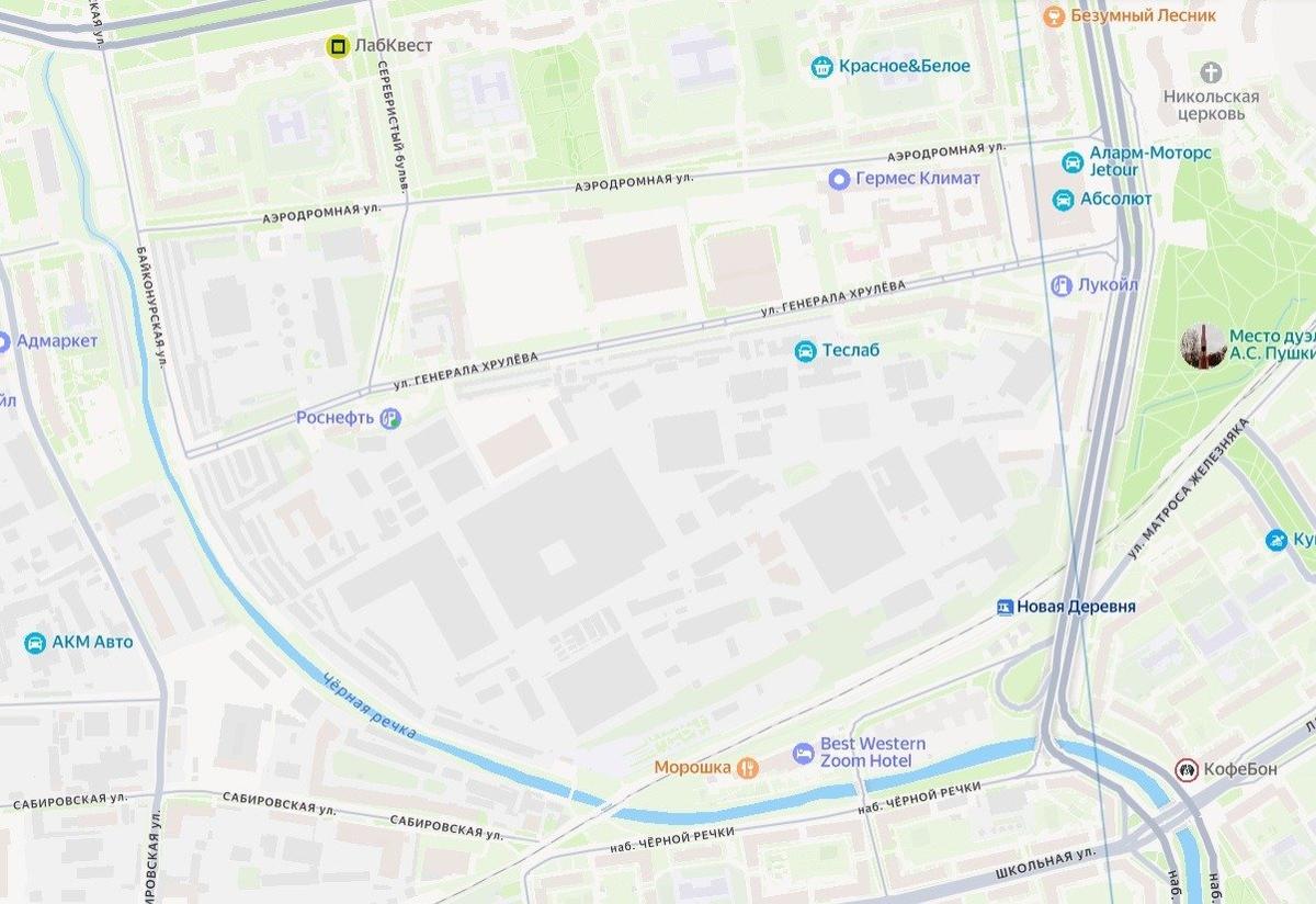 Схема: «Яндекс.Карты»