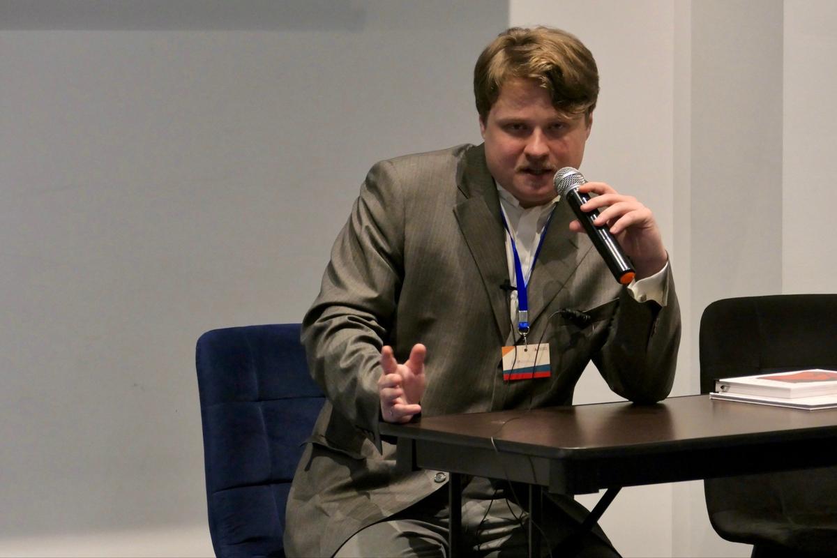 Историк и сооснователь журнала «Петрополь» Артемий Пигарев. Фото: Дарья Дмитриева / MR7