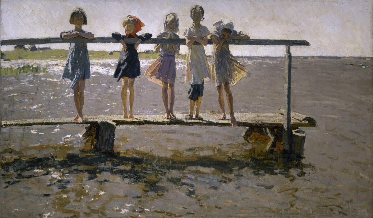 Алексей и Сергей Ткачёвы. «Детвора». Изображение предоставлено Русским музеем