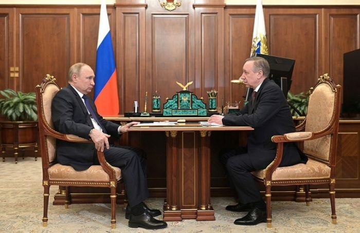 В Кремле состоялась встреча Владимира Путина и Александра Беглова