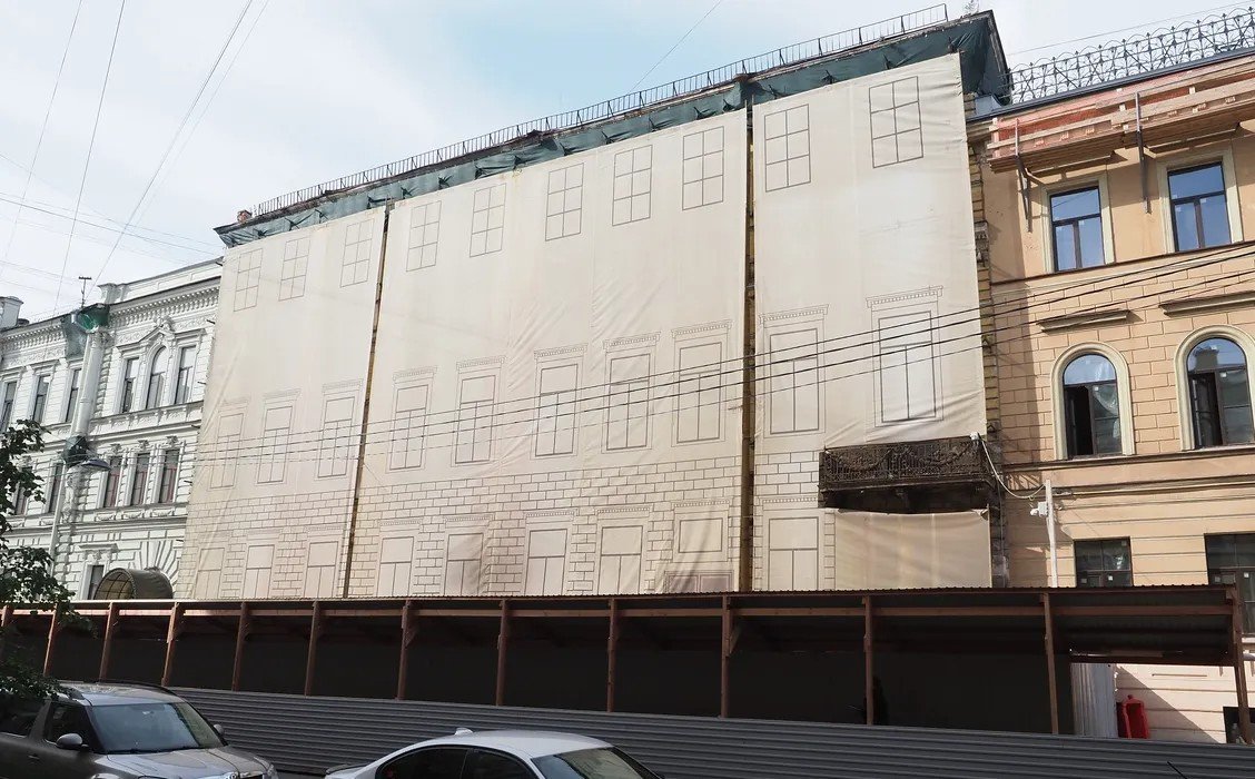 Особняк Салтыковой, который защищал Олег Мухин. Фото: Олег Золото / MR7