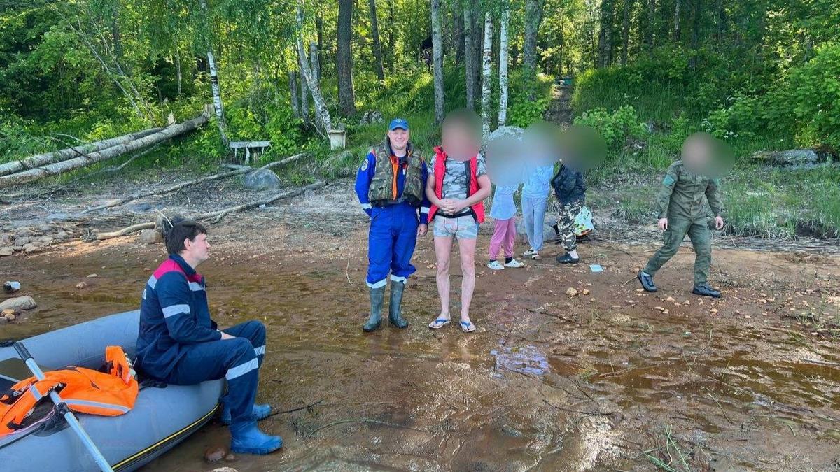 Фото: аварийно-спасательная служба Ленобласти