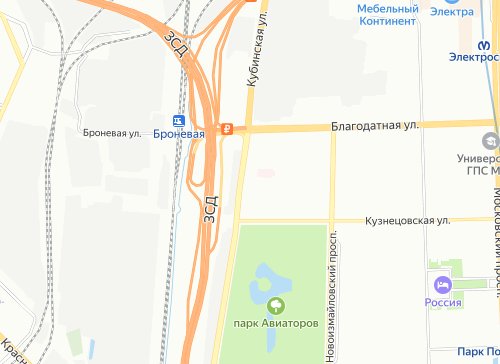 Схема: «Яндекс.Карты»