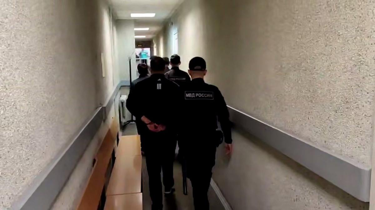 Скриншот видео: объединённая пресс-служба петербургских судов