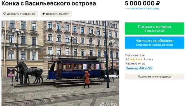 Фото: скриншот объявления с Avito