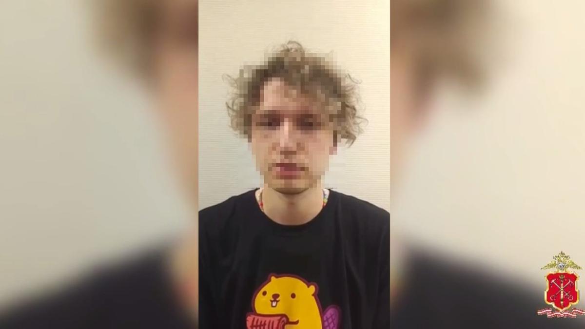 Скриншот видео ГУ МВД РФ по Петербургу и Ленобласти