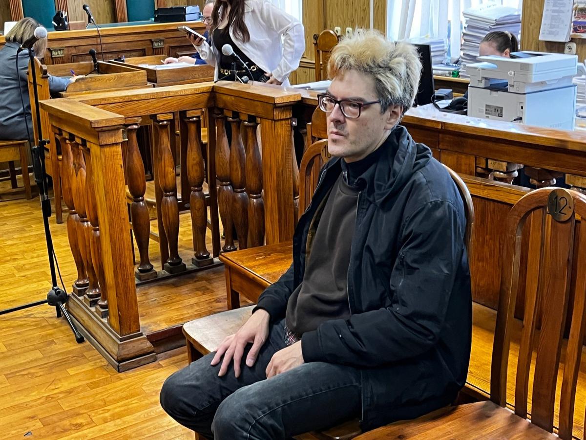 Алексей Поднебесный в ожидании приговора. Фото: Любовь Смирнова / МР7