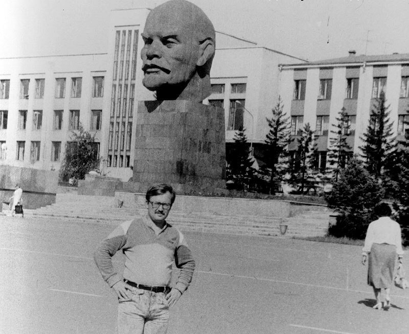 Сергей Сигачёв в Улан-Уде за восемь дней до путча. Фото: Сергей Сигачёв / «РетроДаша»
