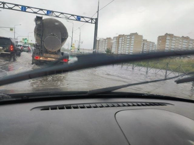 Фото: «Транспортный коллапс, Красное Село»