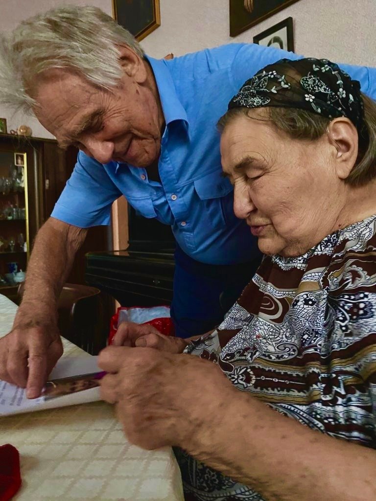 Анастасия Полозова и Дмитрий Воронин. Архив Полозовых