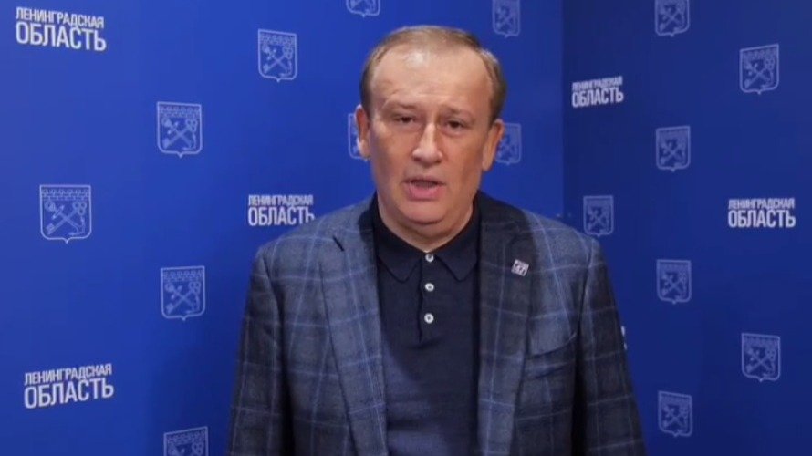 Александр Дрозденко. Скриншот видео telegram-канала губернатора Ленобласти