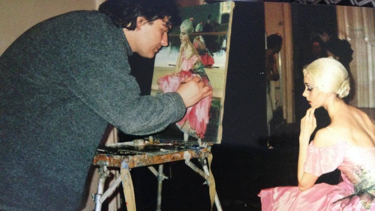 Потомки дворянских родов и артисты балета: разговор с художником Василием Братанюком в его мастерской