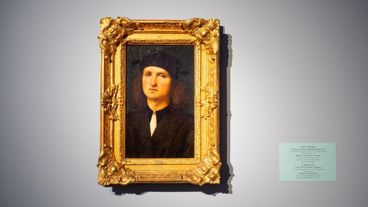 В Эрмитаже отреставрировали портрет XV века работы Перуджино