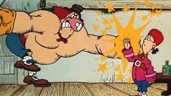 Скриншот из мультфильма «Остров сокровищ»