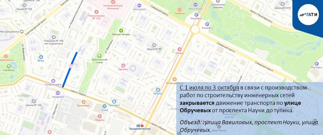 Схема: ГАТИ