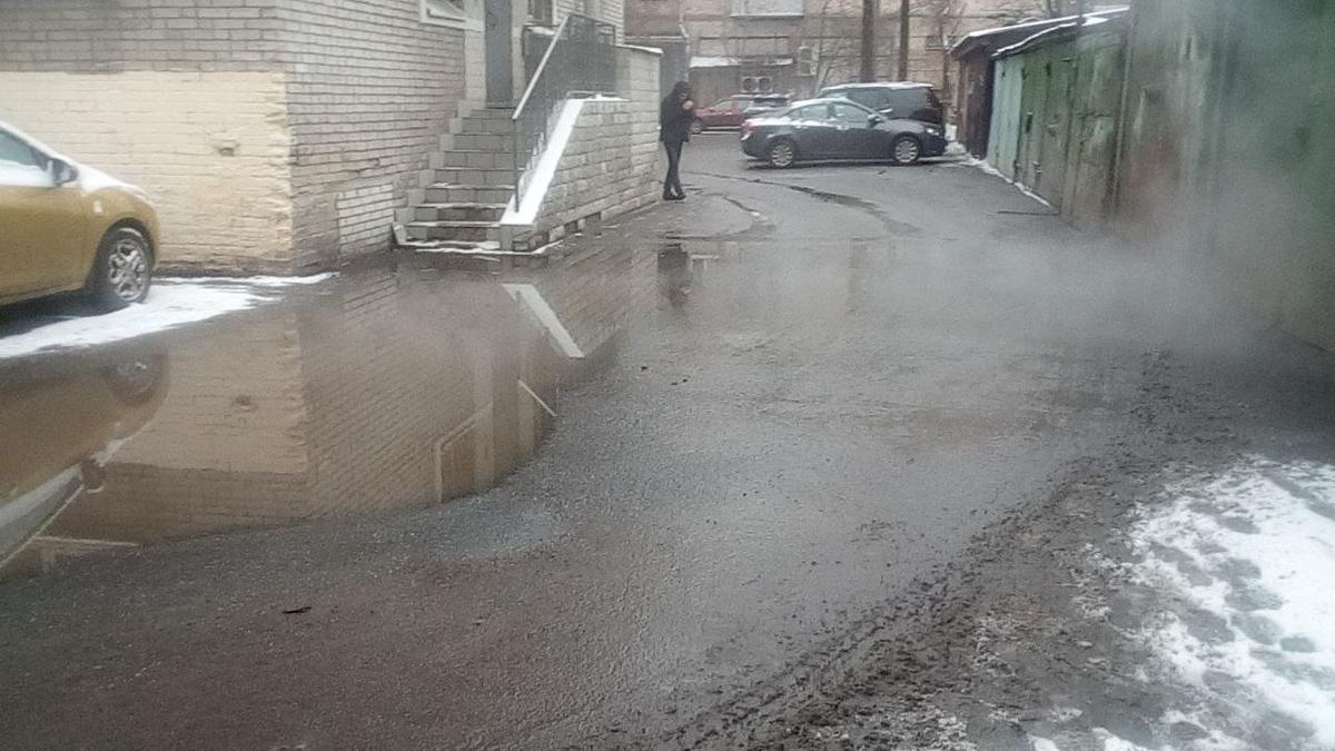 Двор на Полюстровском проспекте, 96. Фото: «Мегаполис»