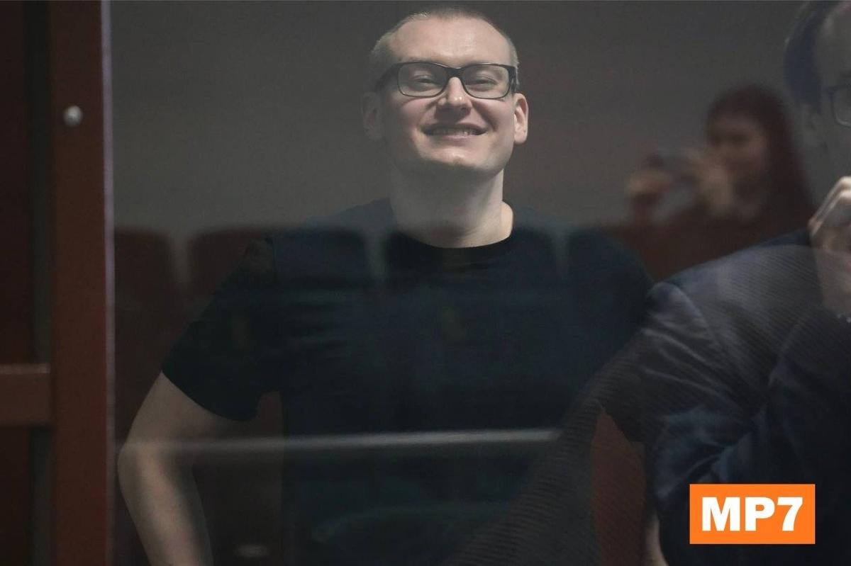 Василий** на оглашении приговора. Фото: Павел Борисенко / МР7