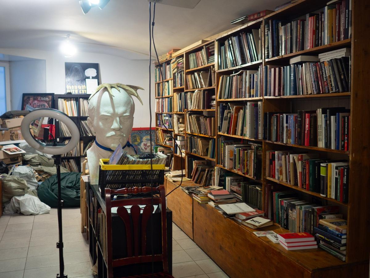 Один из независимых книжных «Фаренгейт 451». Фото: Дмитрий Абрамов / MR7