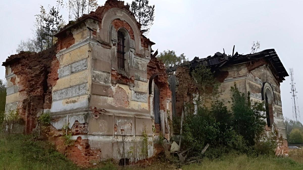 Церковь Воздвижения Креста Господня. Фото: администрация Волховского района