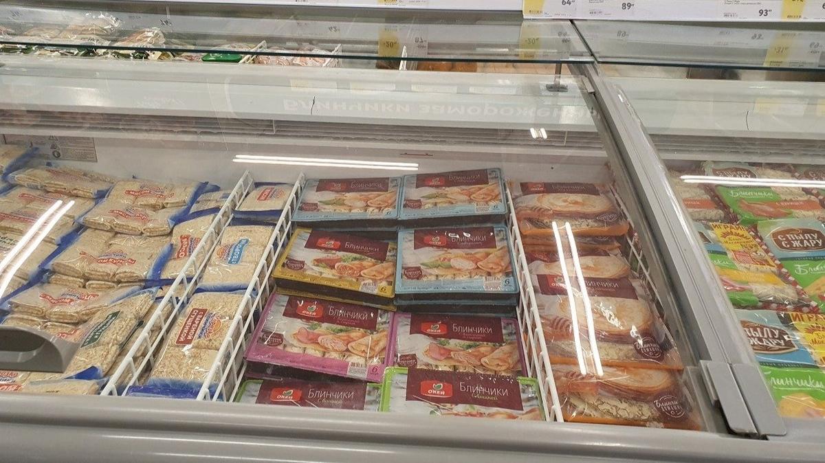 Только 40% образцов соответствуют ГОСТу: петербургские общественники закупились замороженными блинами