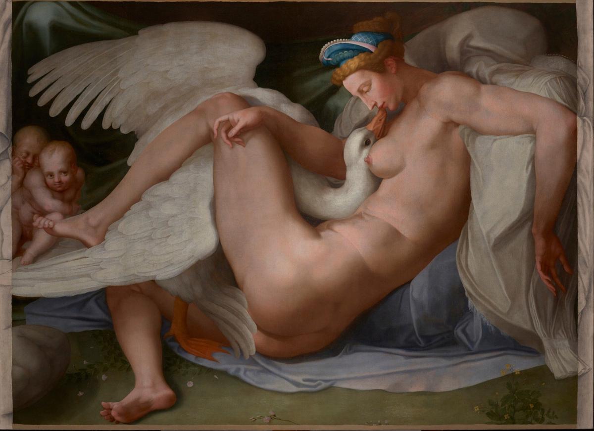 «Леда и лебедь». Изображение: предоставлено Государственным Эрмитажем
