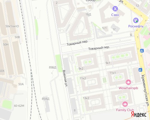 Схема: «Яндекс.Карты»