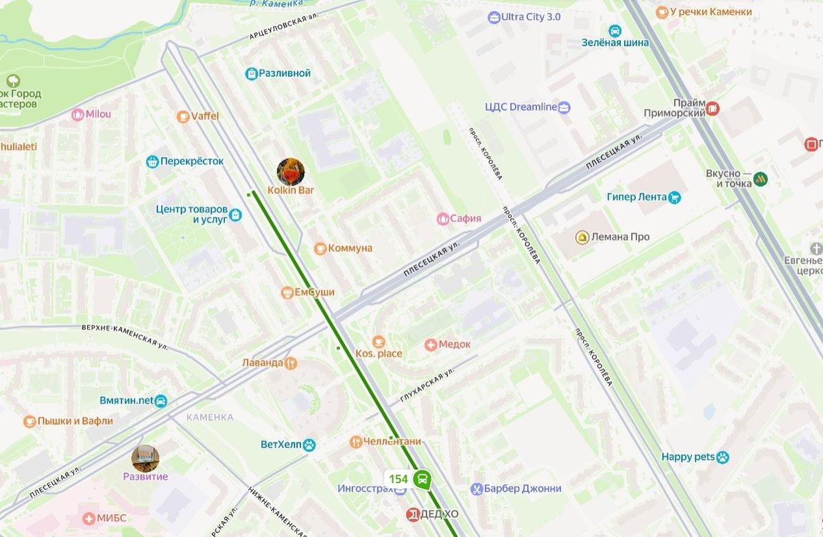 Схема: «Яндекс.Карты»