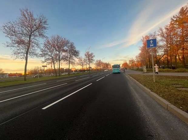 Пулковское шоссе. Фото: пресс-служба КРТИ