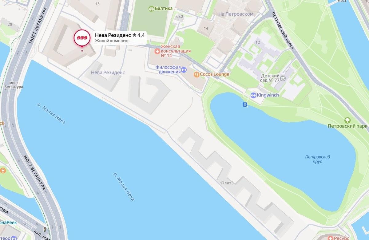 Схема: «Яндекс.Карты»