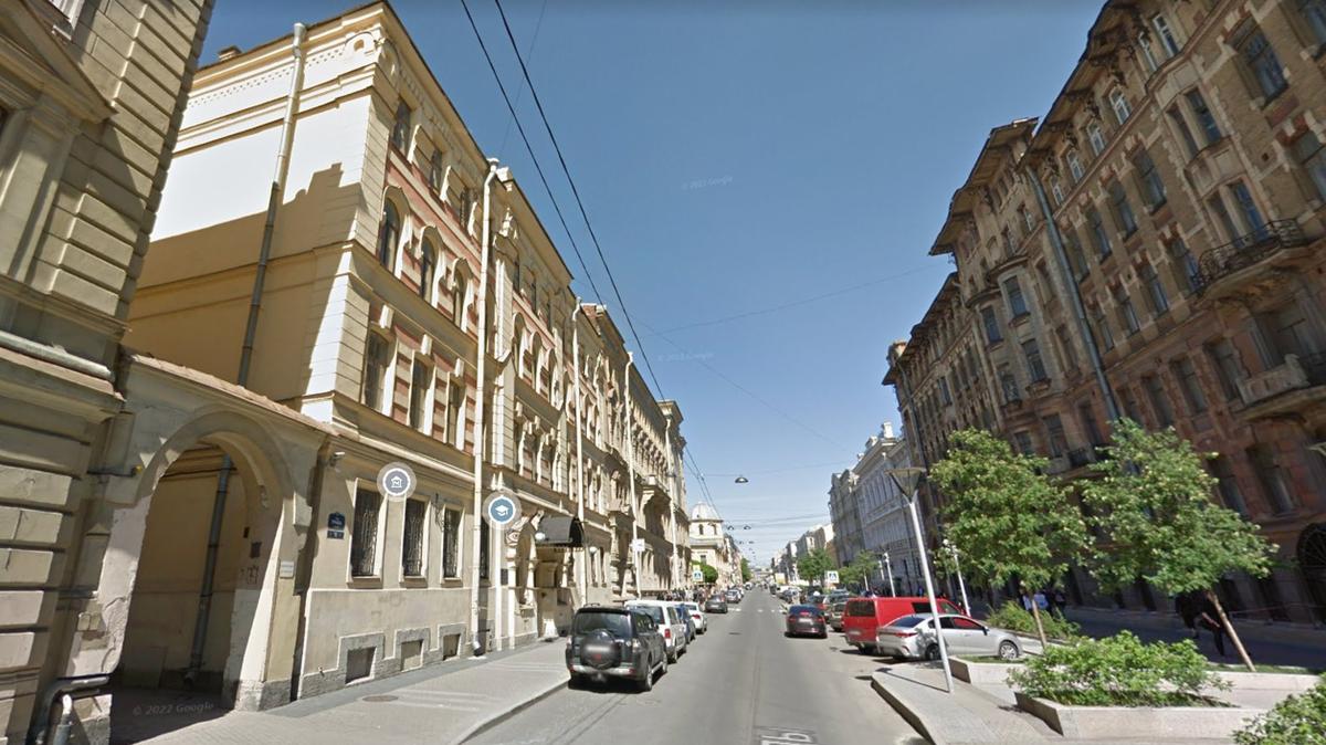 Улица Правцы, 15. Скриншот:  Google Maps