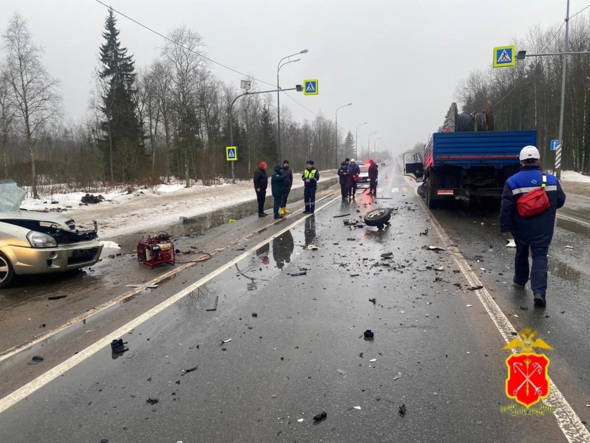 Сотрудники ГИБДД проверяют смертельное ДТП на трассе «Нарва» | 31.01.2024 |  Санкт-Петербург - БезФормата