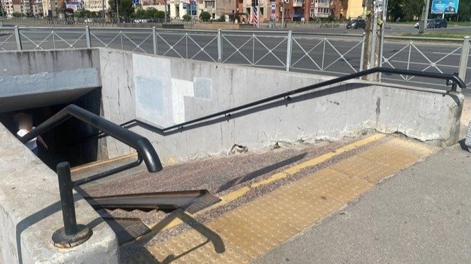 На пересечении Яхтенной и Савушкина отремонтируют пешеходный тоннель