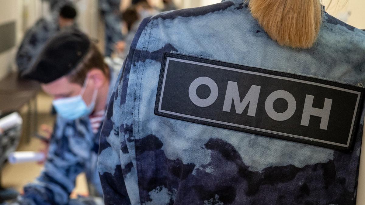 Силовики проводят рейд по поиску нелегальных мигрантов у МФЦ в центре Петербурга