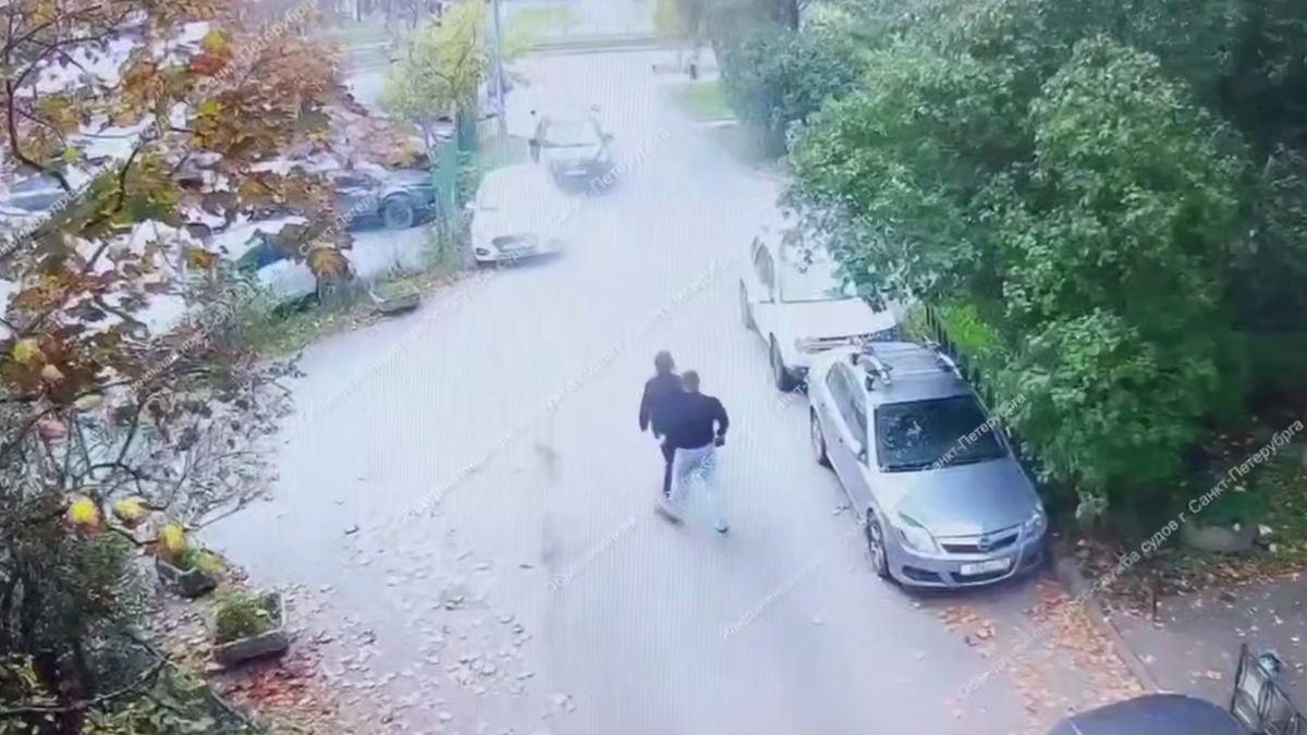 Скриншот видео: объединённая пресс-служба судов Петербурга