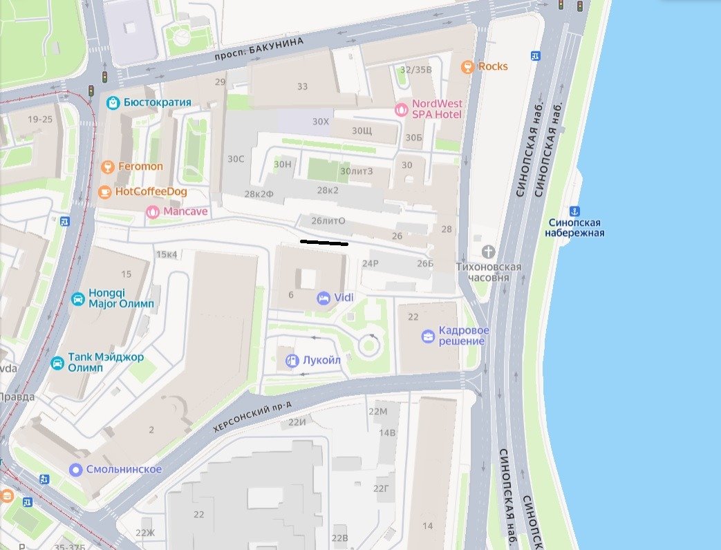 Схема: «Яндекс.Карты»