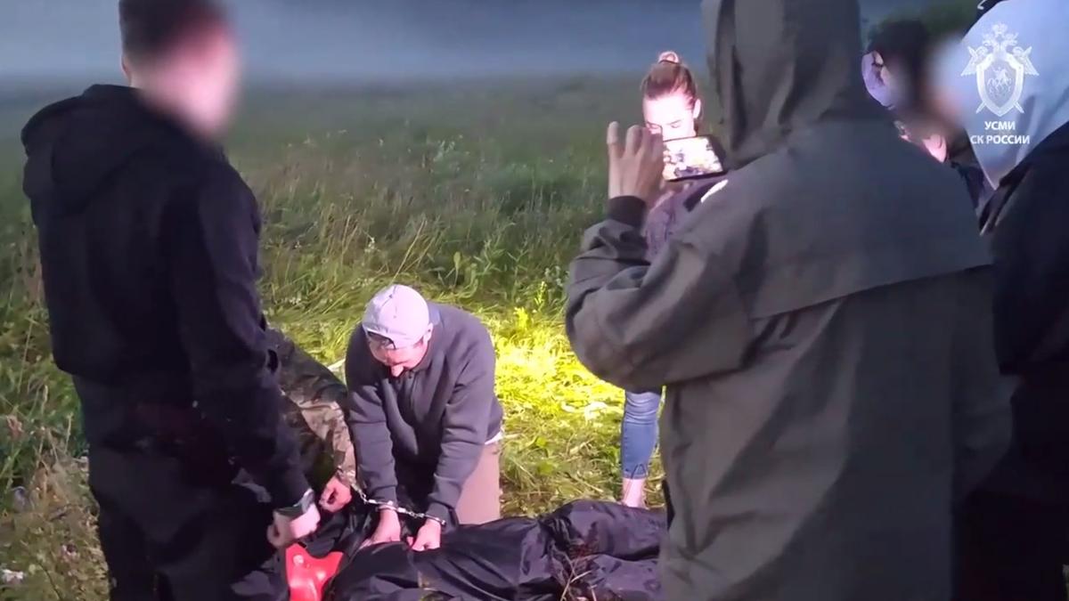 Скриншот видео: Следственный комитет Ленобласти