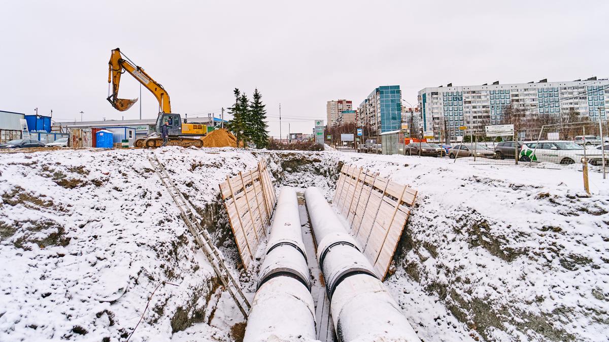 Новую тепломагистраль в Приморском районе построят к концу 2023 года