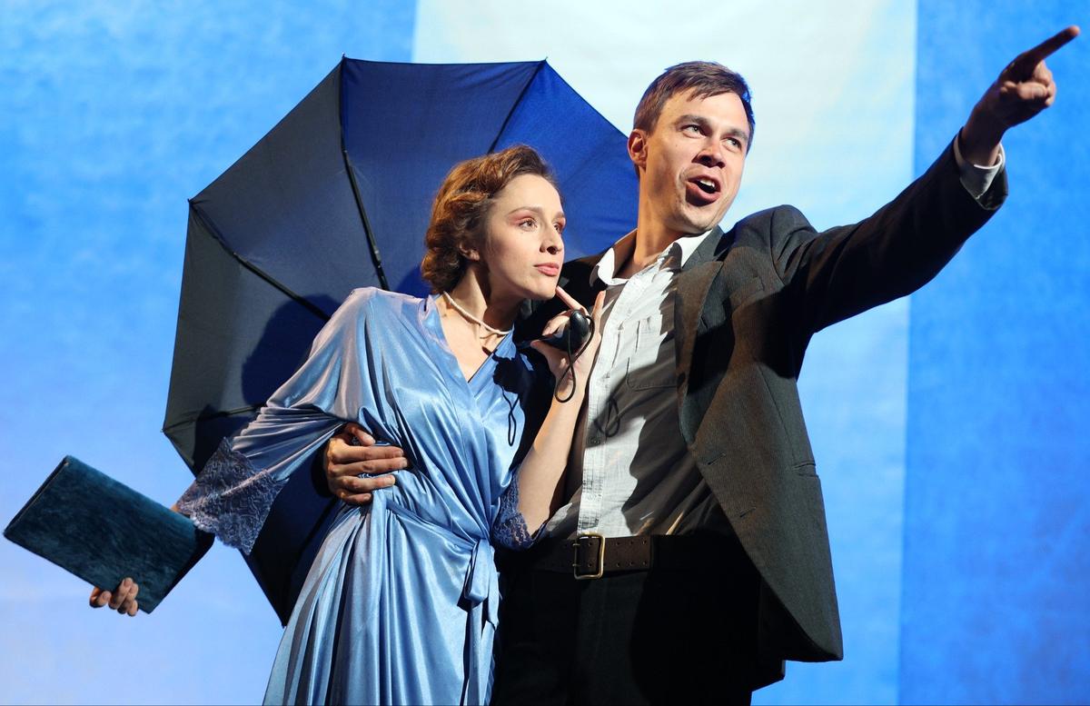 Сцена из спектакля «Довлатов P.P.S». Фото: театр «Мастерская»