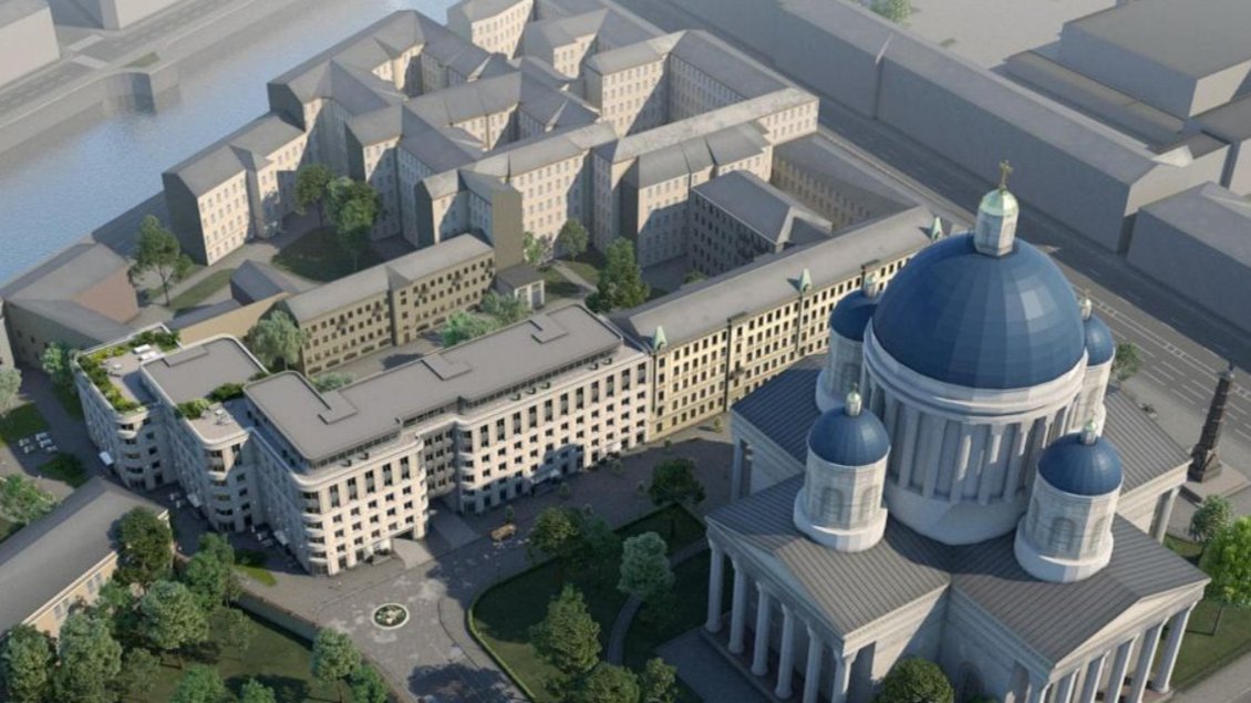 «Бронка Групп» продаст «Еврострою» территорию бывшего Троицкого рынка