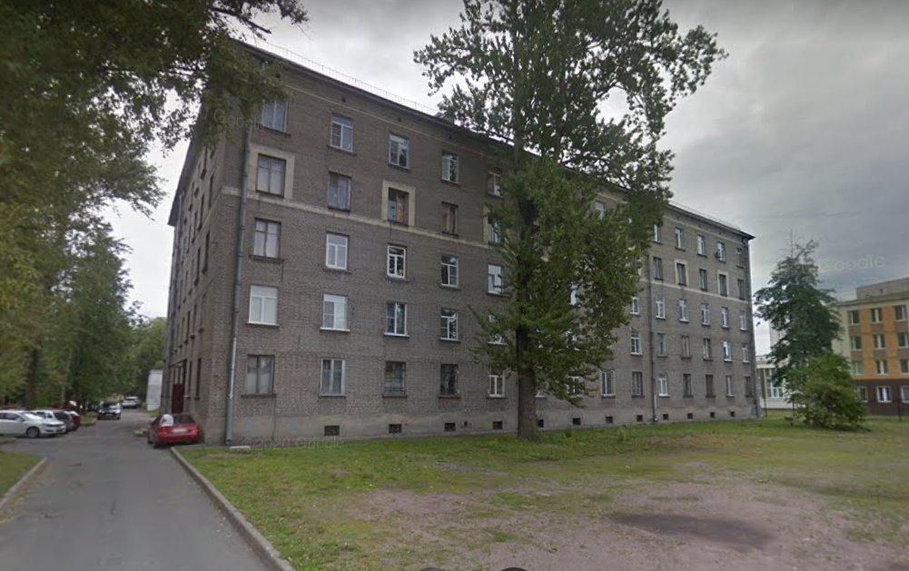 Дом 9 на Лабораторной улица. Скриншот: Google.Maps