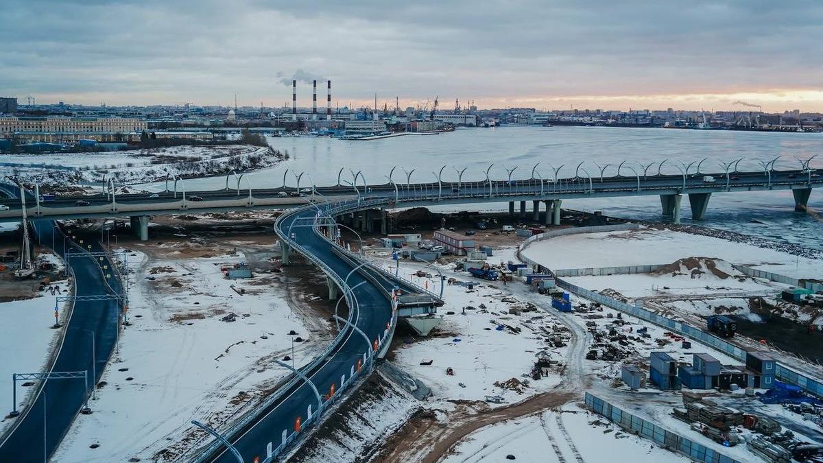 В Петербурге открыли движение по Шкиперской развязке ЗСД | 20.12.2023 |  Санкт-Петербург - БезФормата