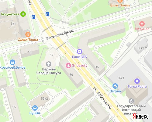 Схема: «Яндекс.Карты»