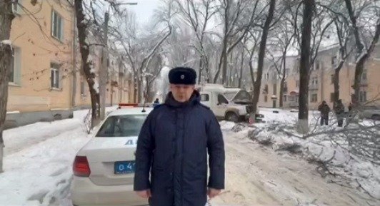 Скриншот видео: петербургская Госавтоинспекция