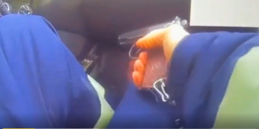 Скриншот видео: ГУ МВД по Петербургу и Ленобласти