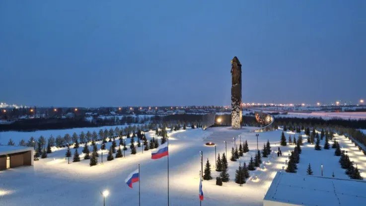 Мемориал в память о жертвах нацистского геноцида в годы Великой Отечественной войны в Зайцево. Фото: администрация Ленобласти