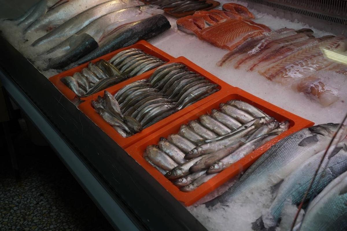 Корюшка на Кузнечном рынке. Фото: Павел Борисенко / МР7