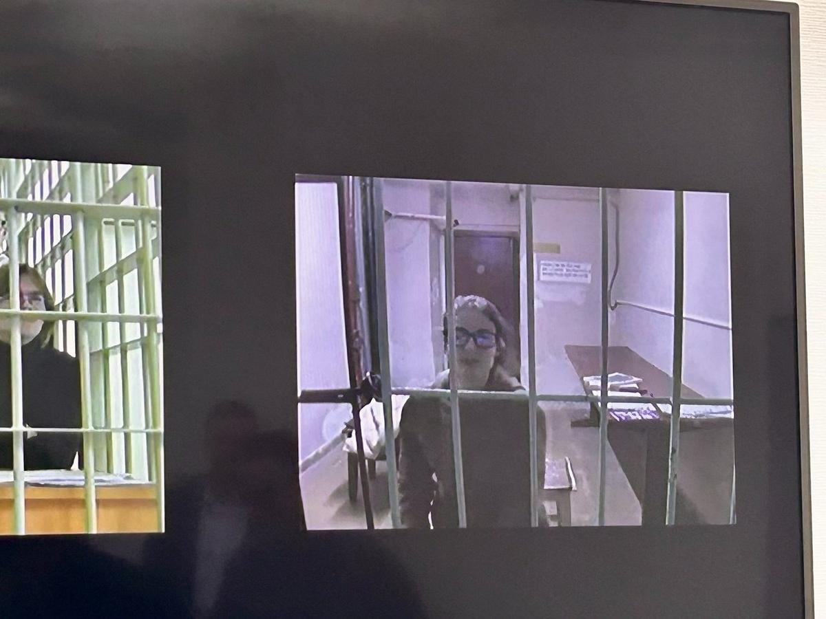 Анна Архипова во время заседания по ВКС в декабре 2024 года. Фото: Дарья Дмитриева / МР7